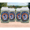 WBCCI logo Can Cooler - Standard 12oz - Set of 4 - In Context