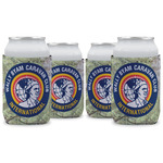 WBCCI Heritage logo Can Coolers - 12 oz - Set of 4