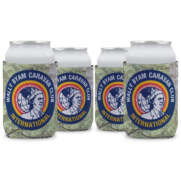 Custom WBCCI Heritage logo Can Coolers - 12 oz - Set of 4