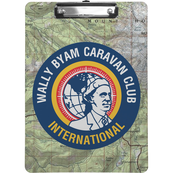 Custom WBCCI Heritage logo Clipboard