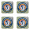 WBCCI logo Coaster Set - APPROVAL