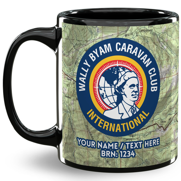 Custom WBCCI Heritage logo 11 oz Coffee Mug - Black