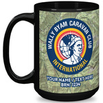 WBCCI Heritage logo 15 oz Coffee Mug - Black