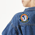 WBCCI Heritage logo Twill Iron On Patch - Custom Shape