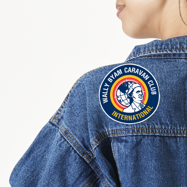 Custom WBCCI Heritage logo Twill Iron On Patch - Custom Shape