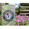 WBCCI logo Garden Flag - Outside In Flowers