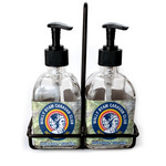 WBCCI Heritage logo Glass Soap & Lotion Bottle Set