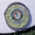 WBCCI Heritage logo Golf Ball Marker - Hat Clip - Silver