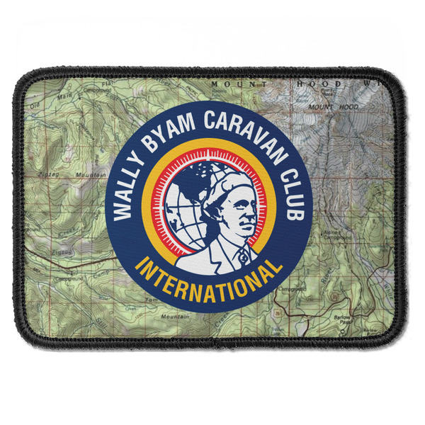 Custom WBCCI Heritage logo Iron On Rectangle Patch