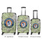 WBCCI logo Luggage Bags all sizes - With Handle