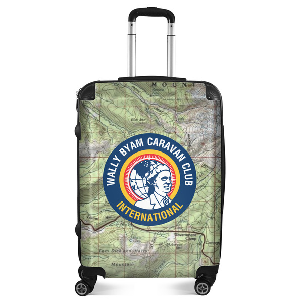 Custom WBCCI Heritage logo Suitcase - 24" Medium - Checked