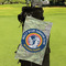 WBCCI logo Microfiber Golf Towels - Small - LIFESTYLE