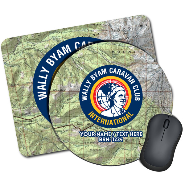 Custom WBCCI Heritage logo Mouse Pad