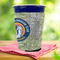 WBCCI logo Party Cup Sleeves - with bottom - Lifestyle