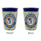 WBCCI logo Party Cup Sleeves - without bottom - Approval