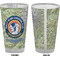 WBCCI logo Pint Glass - Full Color - Front & Back Views