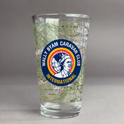 WBCCI Heritage logo Pint Glass - Full Print