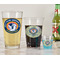 WBCCI logo Pint Glass - Two Content - In Context