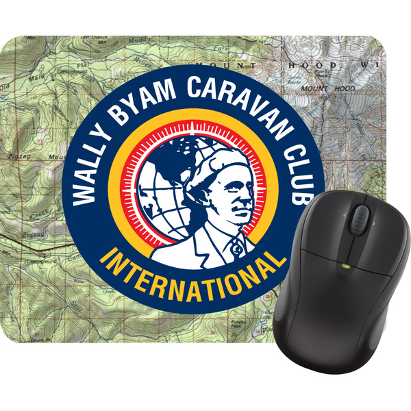 Custom WBCCI Heritage logo Rectangular Mouse Pad