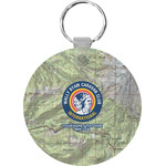 WBCCI Heritage logo Round Plastic Keychain