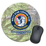 WBCCI Heritage logo Round Mouse Pad