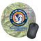 WBCCI logo Round Mouse Pad - LIFESTYLE 1