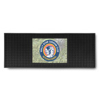 WBCCI Heritage logo Rubber Bar Mat