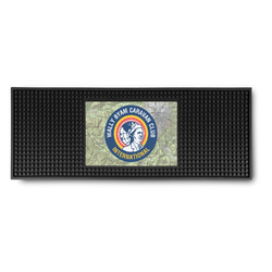 WBCCI Heritage logo Rubber Bar Mat