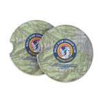 WBCCI Heritage logo Sandstone Car Coasters