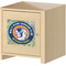 WBCCI logo Square Wall Decal on Wooden Cabinet