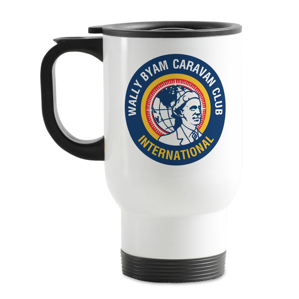 Custom WBCCI Heritage logo Stainless Steel Travel Mug with Handle