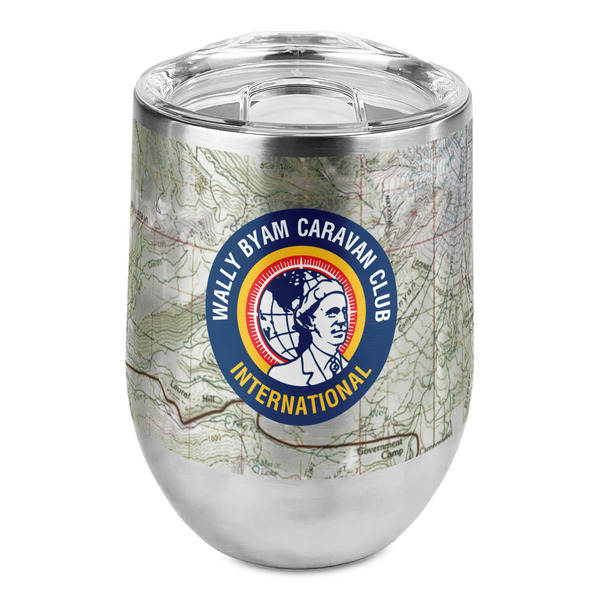 Custom WBCCI Heritage logo Stemless Wine Tumbler - Full Print