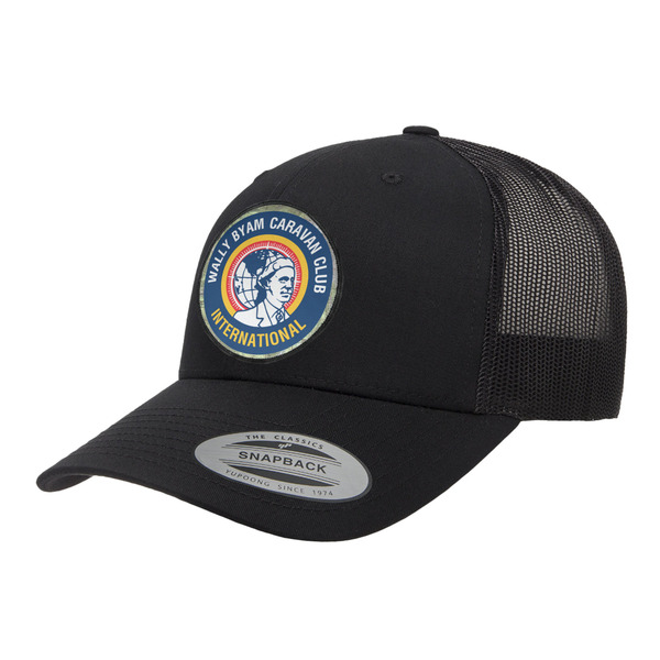 Custom WBCCI Heritage logo Trucker Hat - Black