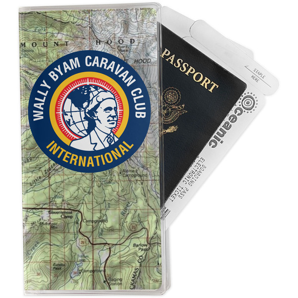 Custom WBCCI Heritage logo Travel Document Holder