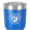 Wally Byam Airstream Club logo 30 oz Stainless Steel Ringneck Tumbler - Blue - Close Up