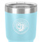 Wally Byam Airstream Club logo 30 oz Stainless Steel Ringneck Tumbler - Teal - Close Up