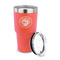 Wally Byam Airstream Club logo 30 oz Stainless Steel Ringneck Tumblers - Coral - LID OFF