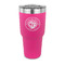 Wally Byam Airstream Club logo 30 oz Stainless Steel Ringneck Tumblers - Pink - FRONT