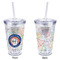 Wally Byam Airstream Club logo Acrylic Tumbler - Full Print - Approval