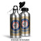 Wally Byam Airstream Club logo Aluminum Water Bottle - Alternate lid options