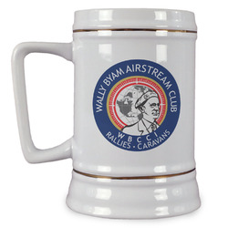 Wally Byam Airstream Club logo Beer Stein