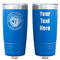 Wally Byam Airstream Club logo Blue Polar Camel Tumbler - 20oz - Double Sided - Approval