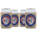 Wally Byam Airstream Club logo Can Coolers - 12 oz - Set of 4