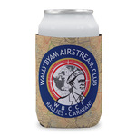 Wally Byam Airstream Club logo Can Cooler - 12 oz - Single