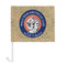 Wally Byam Airstream Club logo Car Flag - Large - FRONT