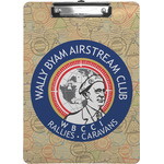 Wally Byam Airstream Club logo Clipboard