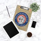 Wally Byam Airstream Club logo Clipboard - Lifestyle Photo