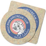 Wally Byam Airstream Club logo Rubber Backed Coaster