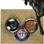 Wally Byam Airstream Club logo Dog Food Mat - Large