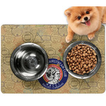 Wally Byam Airstream Club logo Dog Food Mat - Small